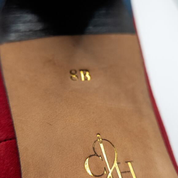 Cole Haan Elegant Red and Blue Women's Heels - Picture 9 of 10